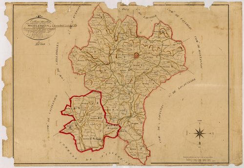 Plan napoléonien, atlas-TA, Sauvetat-sur-Lède (La)