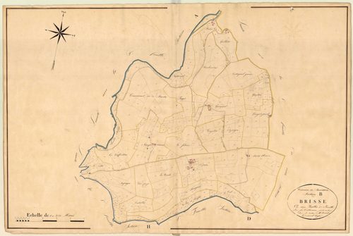 Plan napoléonien, atlas-B2 Brisse, Sauveterre-la-Lémance