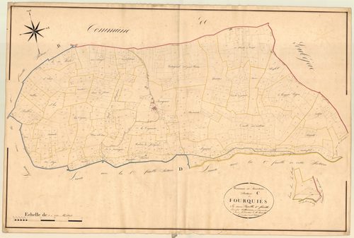 Plan napoléonien, atlas-C1 Fourquiès, Sauveterre-la-Lémance