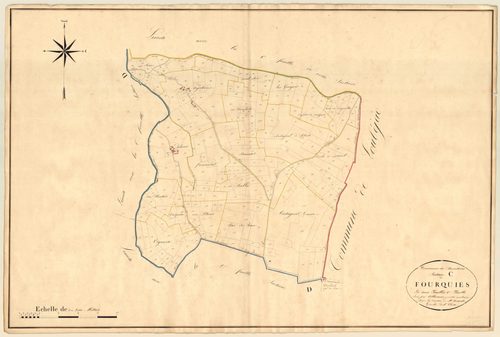 Plan napoléonien, atlas-C2 Fourquiès, Sauveterre-la-Lémance