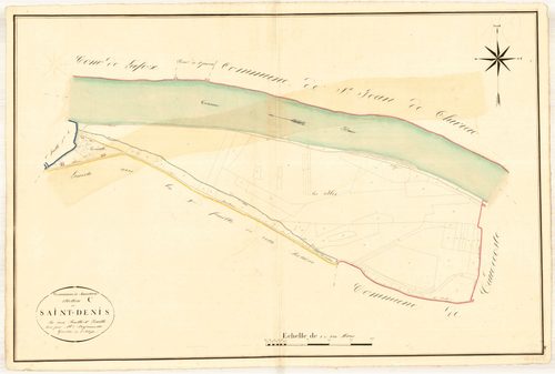Plan napoléonien, atlas-C1 Saint-Denis, Sauveterre-Saint-Denis