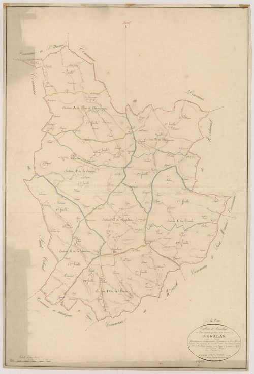 Plan napoléonien, atlas-TA, Ségalas