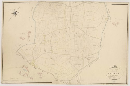 Plan napoléonien, atlas-Ségalas, Ségalas