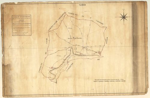 Plan primitif, atlas-TA, Lacenne (voir Sembas)