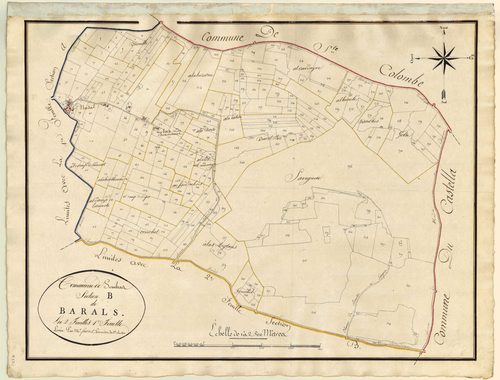 Plan primitif, atlas-B1 Barals, Sembas