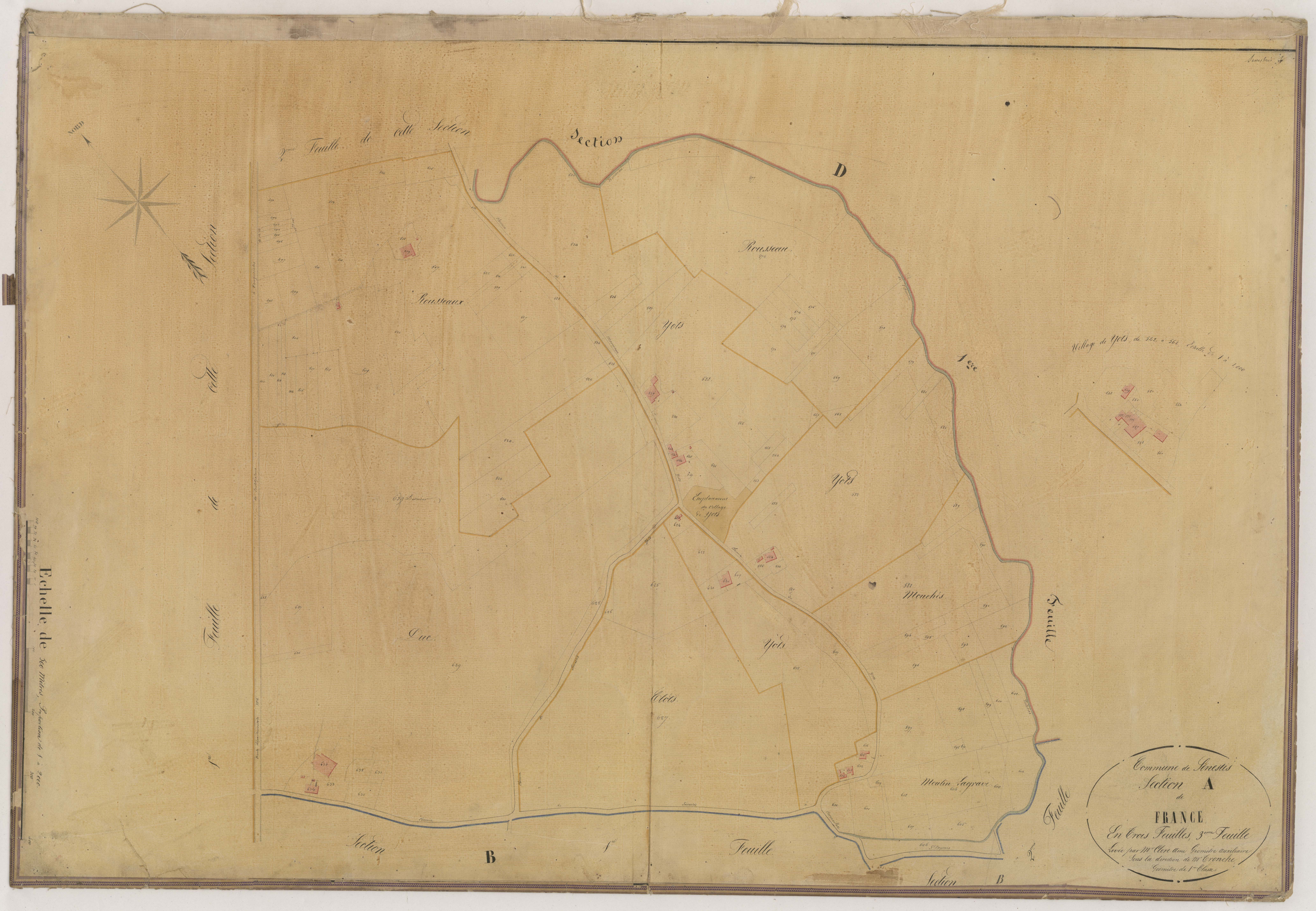 Plan napoléonien-A3 France, Sénestis