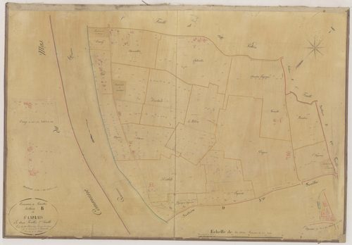 Plan napoléonien-B2 Saint-Caprais, Sénestis