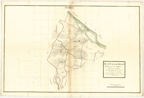 Plan primitif, atlas-TA, Sérignac-sur-Garonne