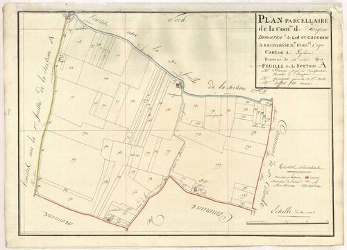 Plan primitif, atlas-A3, Sérignac-sur-Garonne