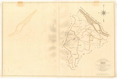 Plan napoléonien, atlas-TA, Sérignac-sur-Garonne