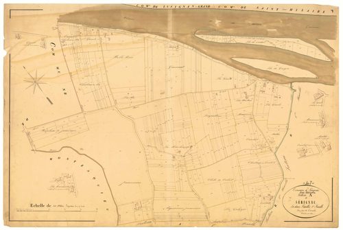 Plan napoléonien, atlas-A1 Sérignac, Sérignac-sur-Garonne