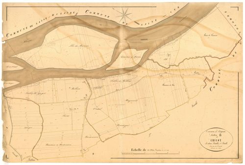 Plan napoléonien, atlas-B1 Chicot, Sérignac-sur-Garonne