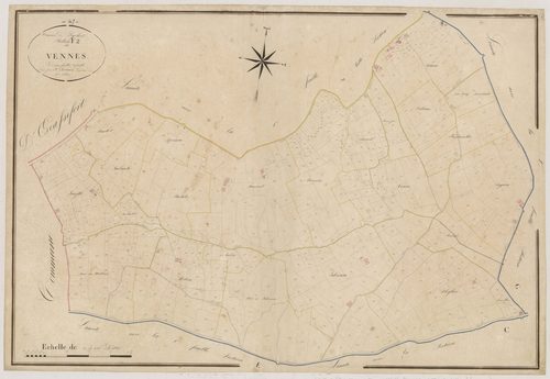 Plan napoléonien, atlas-F2 Vennes, Seyches