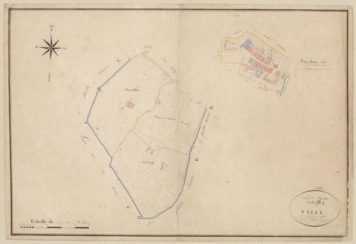 Plan napoléonien, atlas-H2 La Ville, Seyches