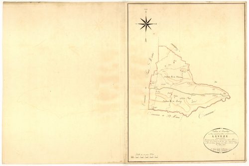 Plan napoléonien, atlas-TA, Levèze (voir Sos)