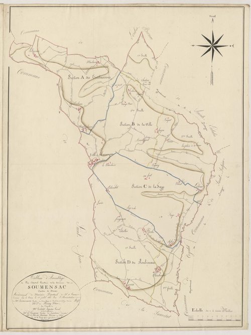 Plan napoléonien, atlas-TA, Soumensac