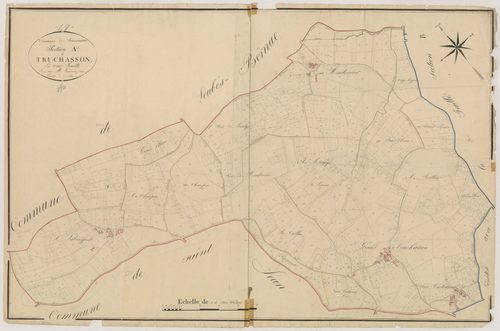 Plan napoléonien, atlas-A Truchassou, Soumensac
