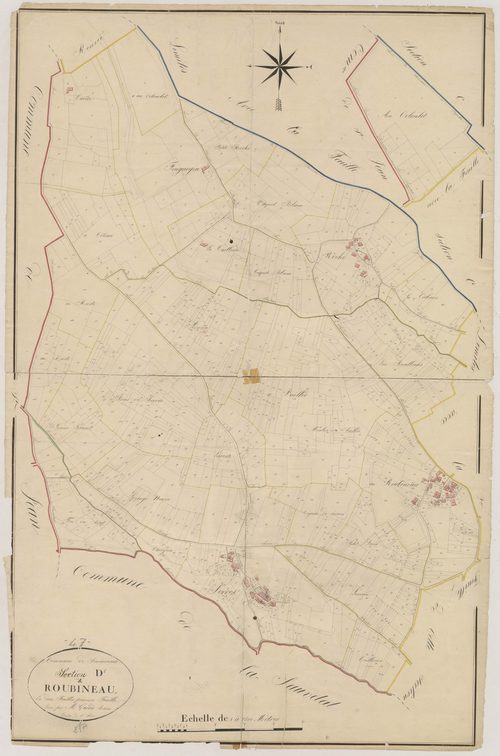 Plan napoléonien, atlas-D1 Roubineau, Soumensac