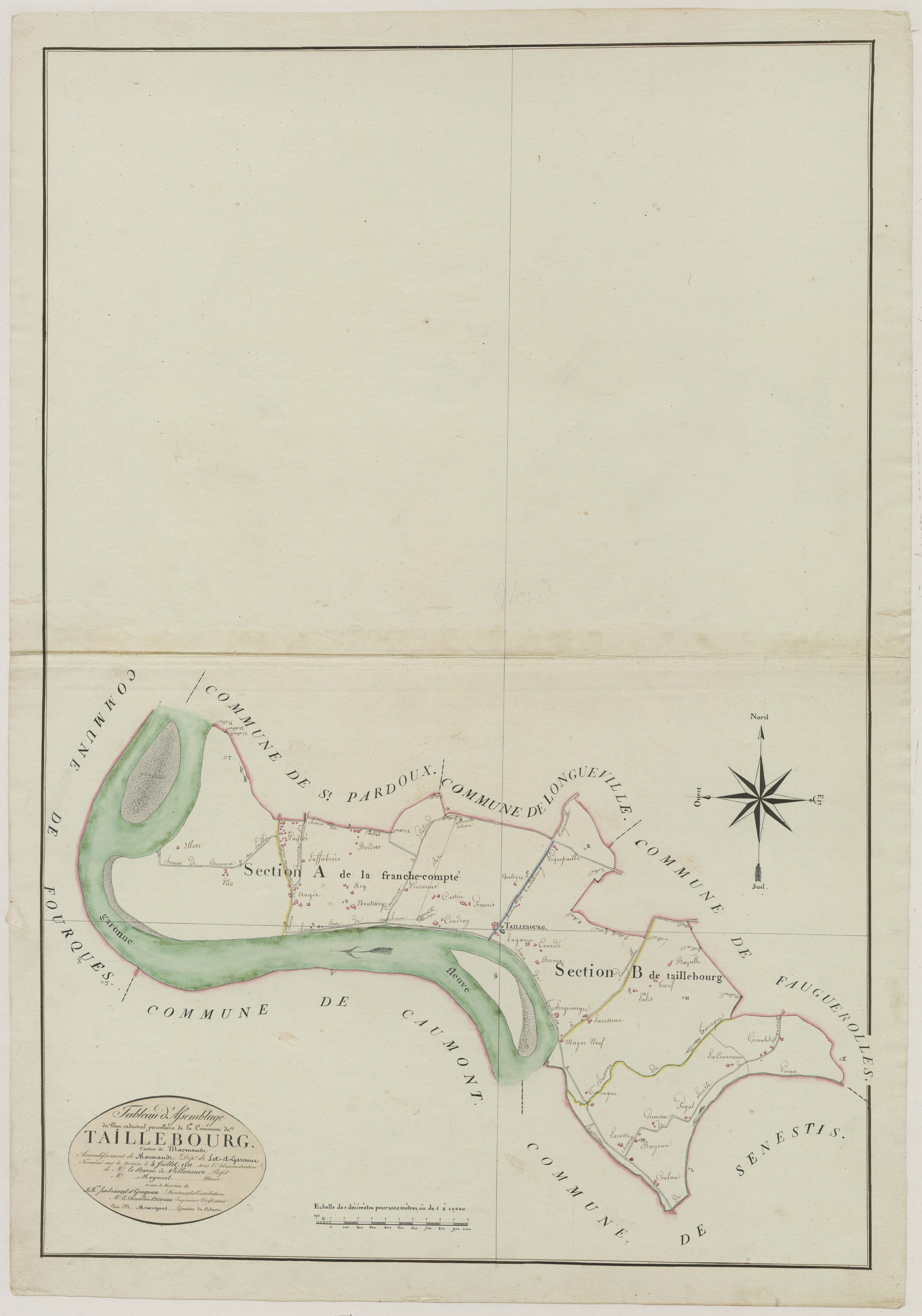 Plan primitif, atlas-TA, Taillebourg