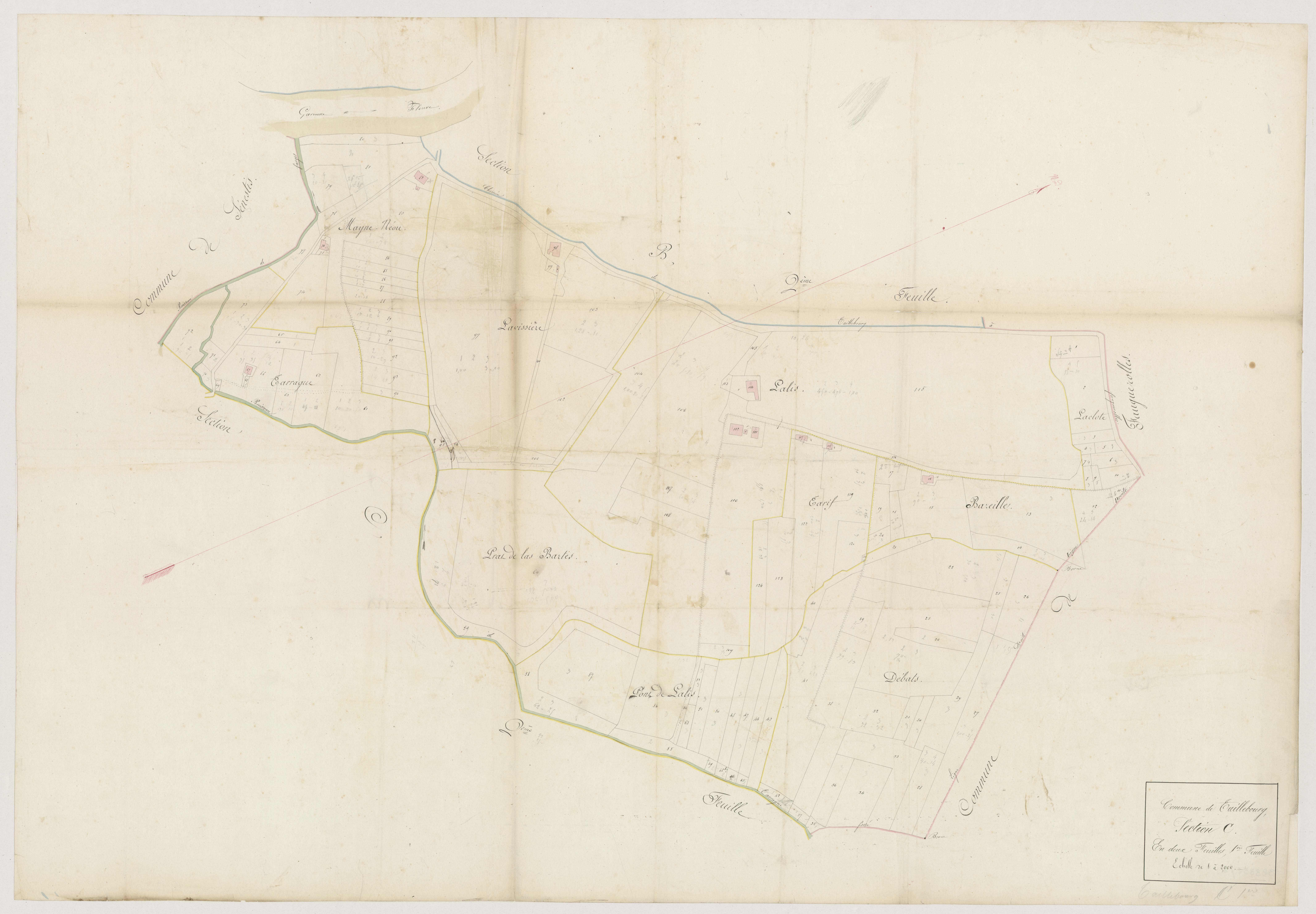 Atlas portatif-C1 Tarraque, Taillebourg