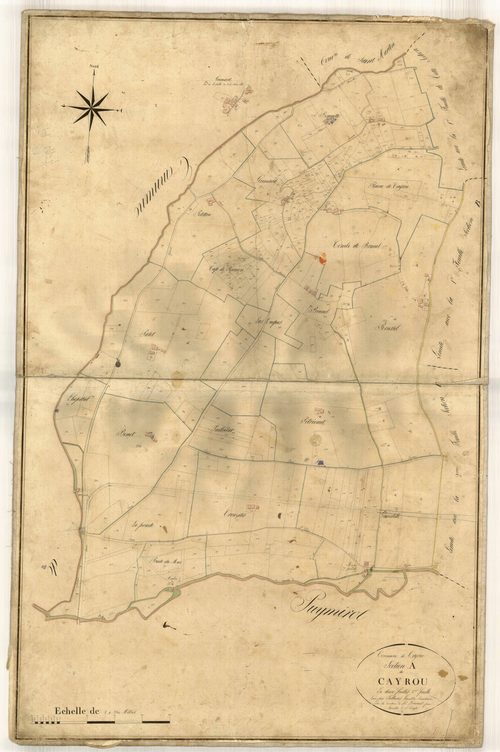 Plan napoléonien-A2 Cayrou, Tayrac