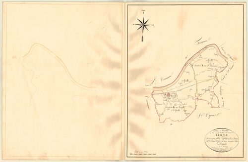Plan napoléonien, atlas-TA, Temple-sur-Lot (Le)