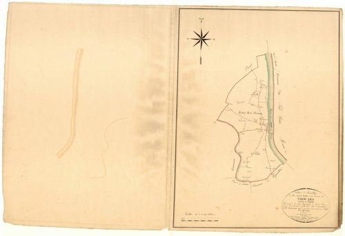 Plan napoléonien, atlas-TA, Thouars-sur-Garonne