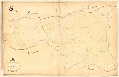 Plan napoléonien, atlas-A Basset, Tombeboeuf