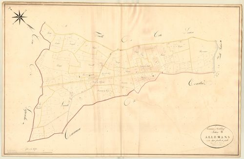 Plan napoléonien, atlas-B2 Allemans, Tombeboeuf