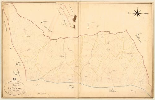 Plan napoléonien, atlas-C Lagarde, Tombeboeuf