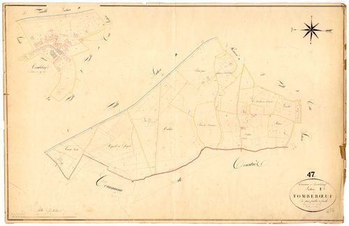 Plan napoléonien, atlas-F1 Tombeboeuf, Tombeboeuf