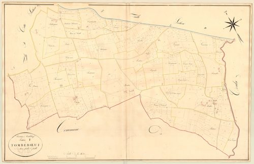 Plan napoléonien, atlas-F2 Tombeboeuf, Tombeboeuf
