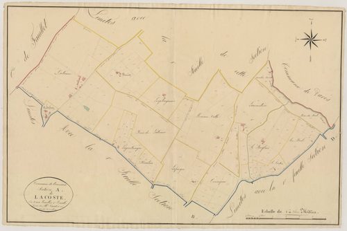 Plan napoléonien, atlas-A2 Lacoste, Tonneins