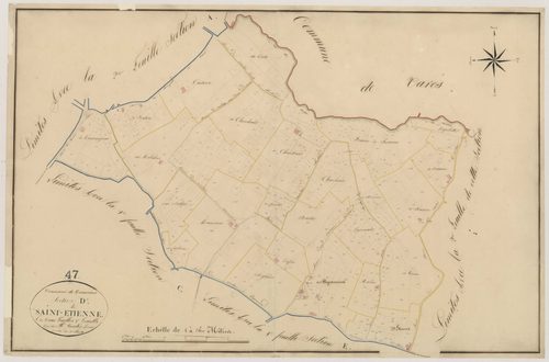 Plan napoléonien, atlas-D1 Saint-Etienne, Tonneins