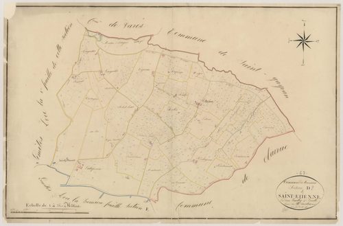 Plan napoléonien, atlas-D2 Saint-Etienne, Tonneins