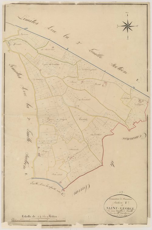 Plan napoléonien, atlas-F1 Saint-George, Tonneins