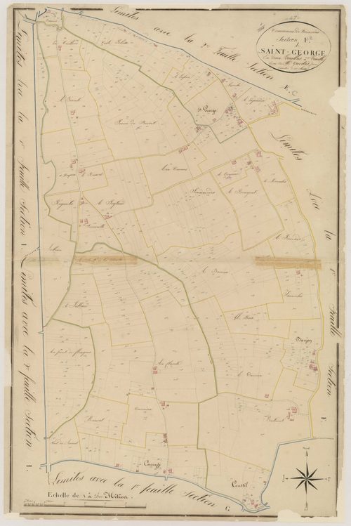 Plan napoléonien, atlas-F2 Saint-George, Tonneins