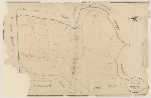 Plan napoléonien, atlas-G1 D’Hunet, Tonneins