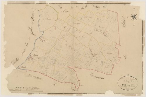 Plan napoléonien, atlas-G2 D’Hunet, Tonneins