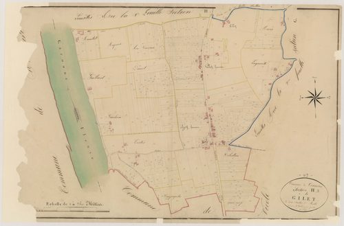 Plan napoléonien, atlas-H2 Gilet, Tonneins