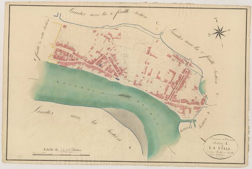 Plan napoléonien, atlas-L2 La Ville, Tonneins