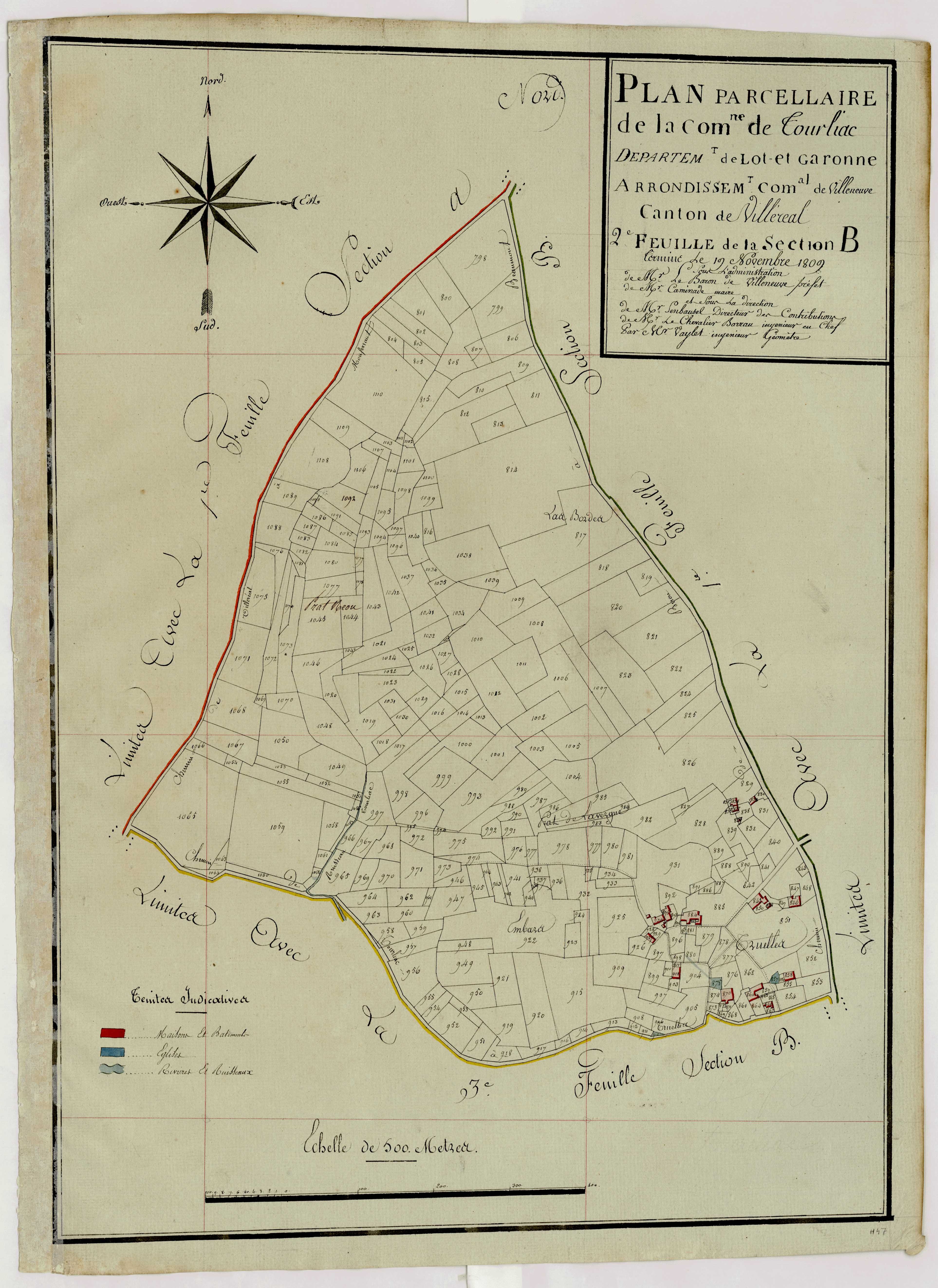 Plan primitif, atlas-B2 Lagnel, Tourliac