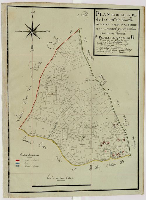 Plan primitif, atlas-B2 Lagnel, Tourliac