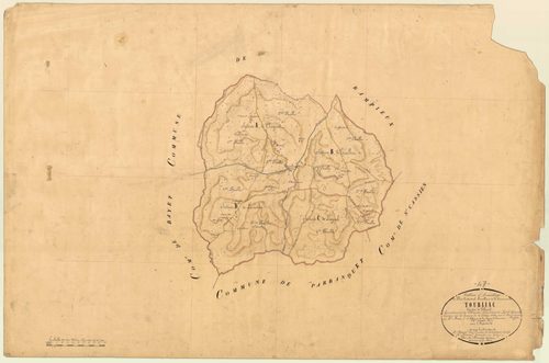 Plan napoléonien, feuille préparatoire-TA, Tourliac
