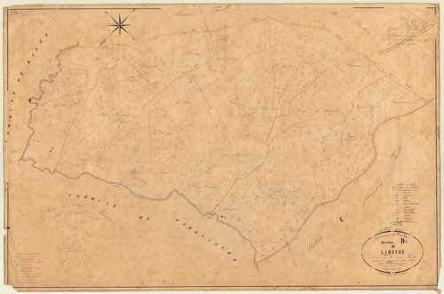 Plan napoléonien, feuille préparatoire-D2 Lamothe, Tourliac
