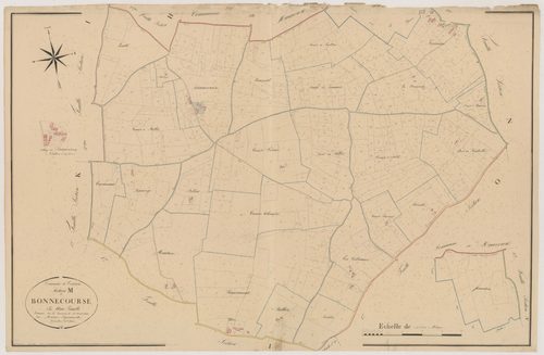 Plan napoléonien, atlas-M Bonnecourse, Tournon-d’Agenais