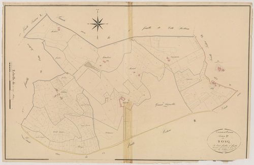 Plan napoléonien, atlas-P2 Bosq, Tournon-d’Agenais