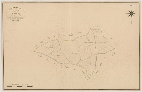 Plan napoléonien, atlas-P3 Bosq, Tournon-d’Agenais