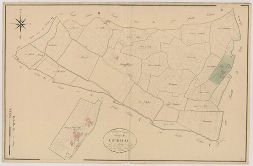 Plan napoléonien, atlas-S1 Courbiac, Tournon-d’Agenais