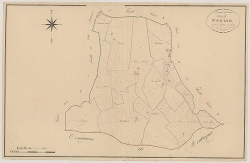 Plan napoléonien, atlas-T2 Bisquerie, Tournon-d’Agenais